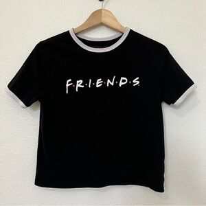 2/$30 Friends cropped logo tee by Love Tribe. Size Small